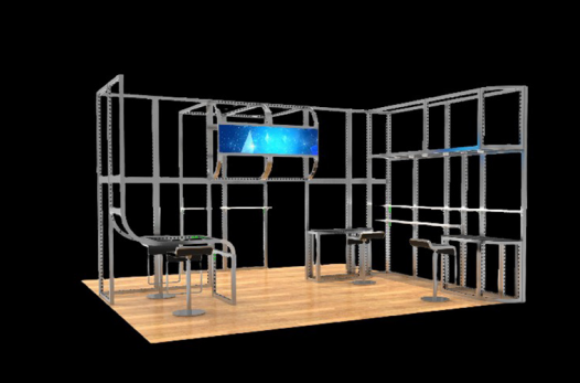 Choosing Portable Modular Trade Show Displays from China’s Leading Custom Booths Manufacturers