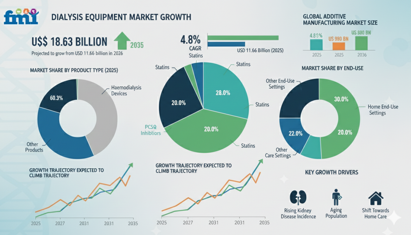 Dialysis Equipment Market Valuation, ROI Potential & Long-Term Growth Prospects 2026–2036